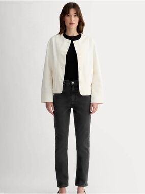 Everlane Black '90s Cheeky Crop Jean